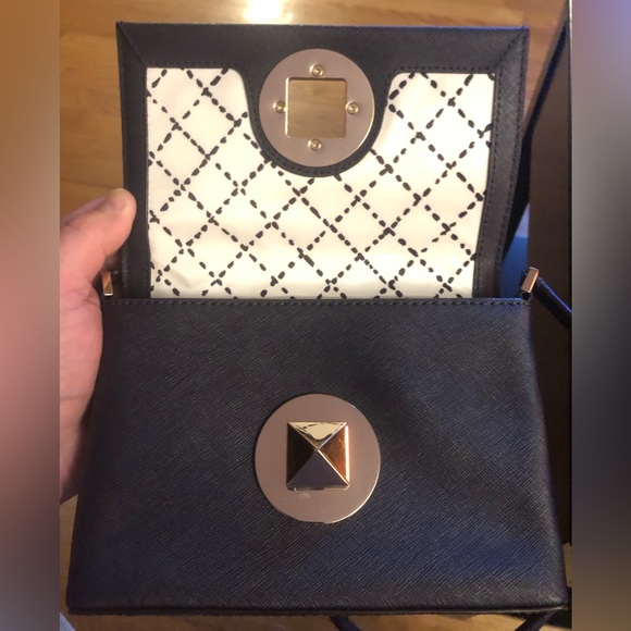 Kate Spade Newbury Lane Sally Small Dark Navy Blue Purse - Picture 6 of 10